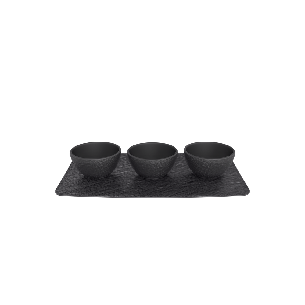 Manufacture Dipping bowl - Black, Premium Porcelain
