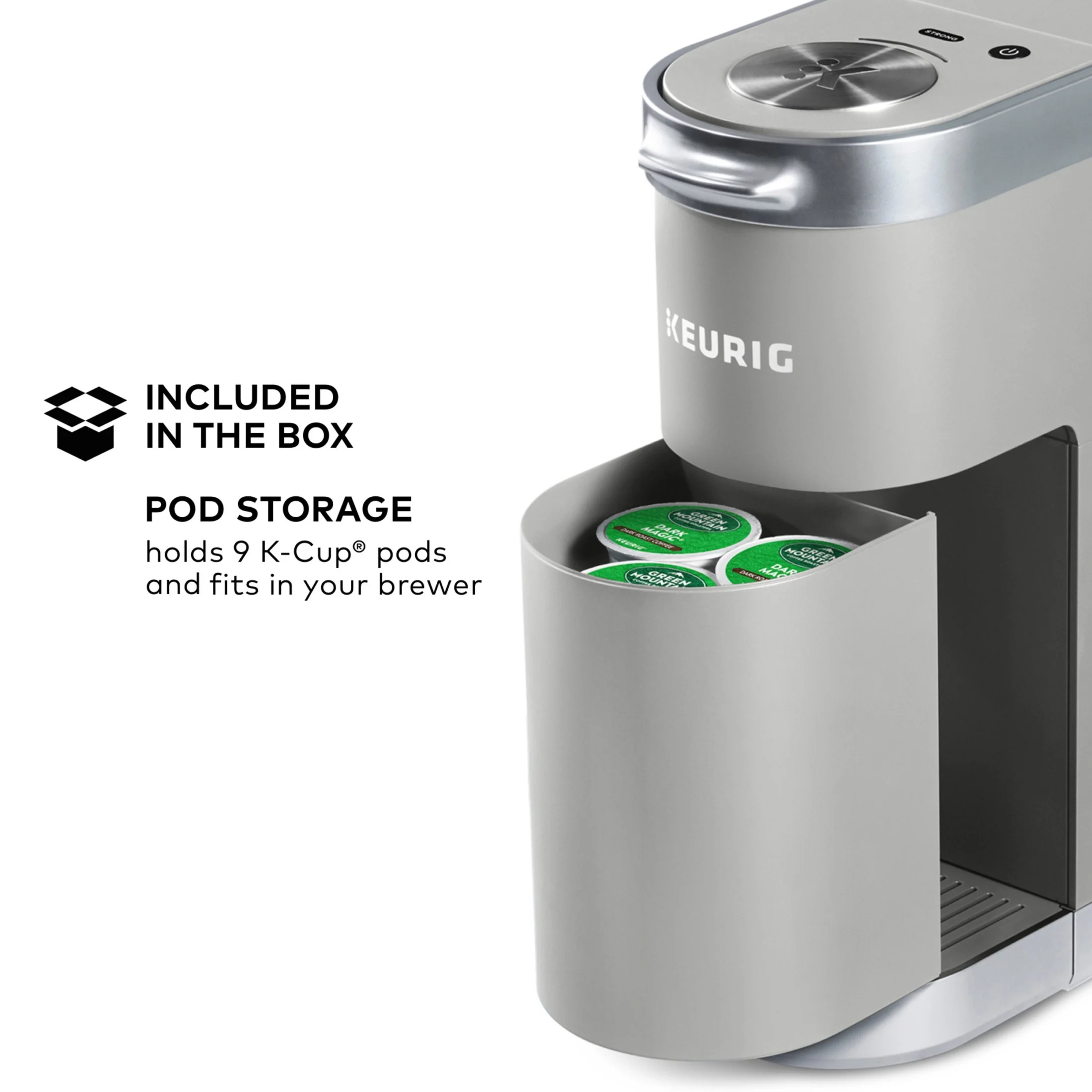 Keurig K - Mini Plus Single Serve K - Cup Pod Coffee Maker, Dusty Rosé