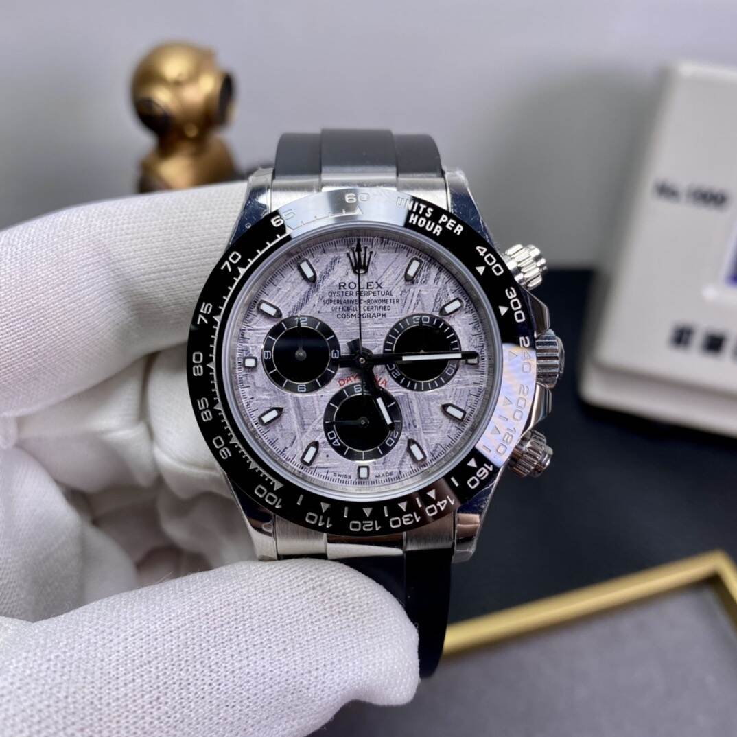ロレックス デイトナ メテオライト グレープレート40mm机械表m116519