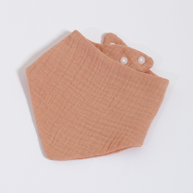 Soft Muslin Gauze Baby Bandana Bib Triangle Drool Bib High Absorbent Infant Saliva Towel Eco Friendly Antibacterial
