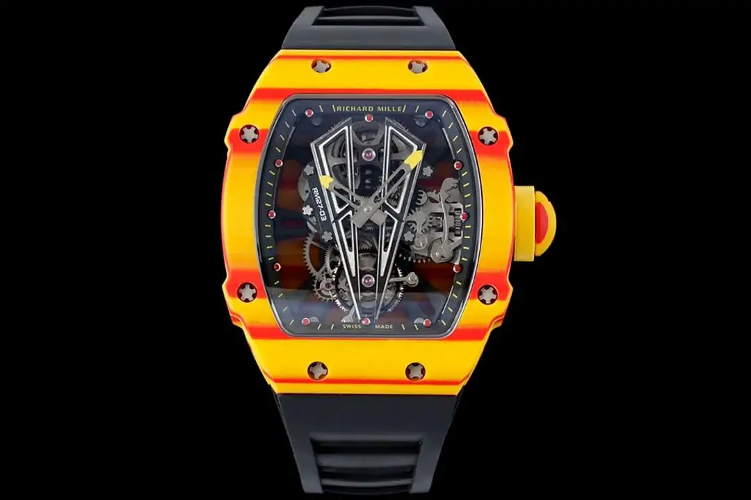 Richard Mille RM27-03 Rafael Nadal Tourbillon RM Factory Black Rubber Strap