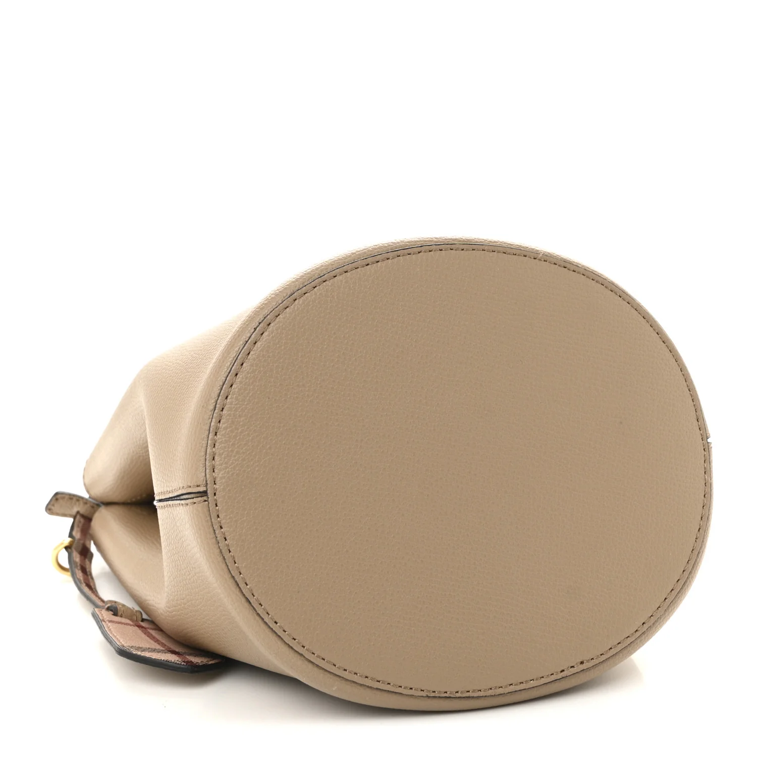 Haymarket Check Colours Small Lorne Bucket Crossbody Beige