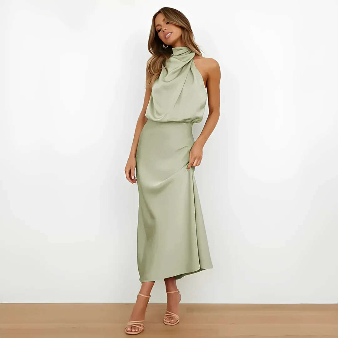 Malaika - Robe midi chic