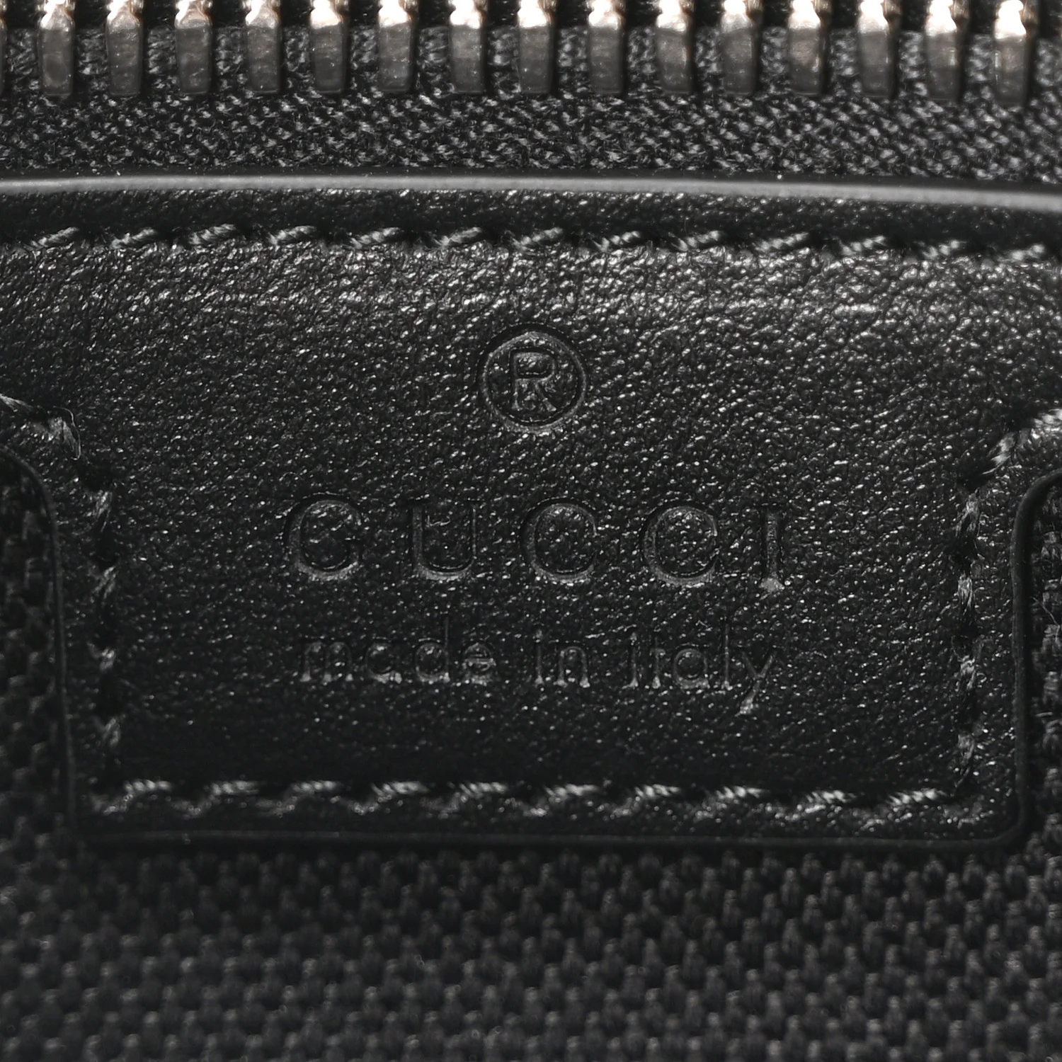 Soft GG Supreme Monogram Web Belt Bag Black Grey