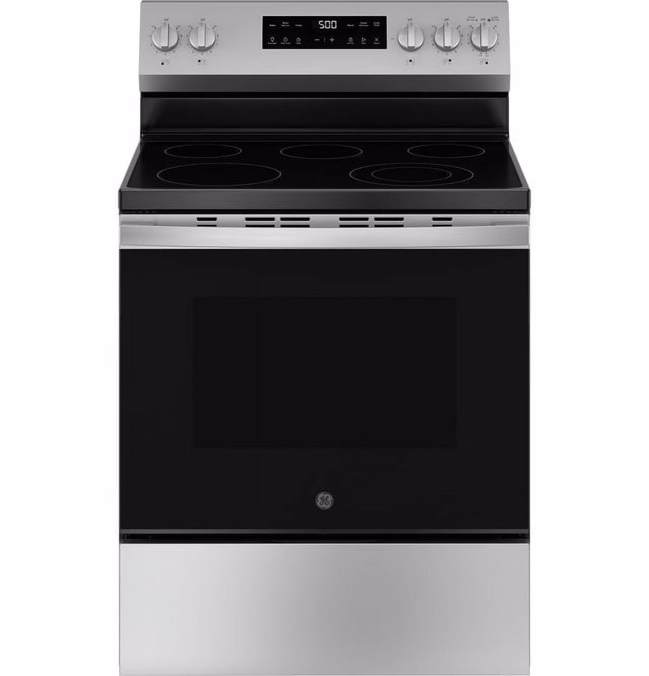 ? 30" 5.0 Cu. ft. 240 Volts Free-Standing Electric Range with Crisp Mode in Stainless Steel