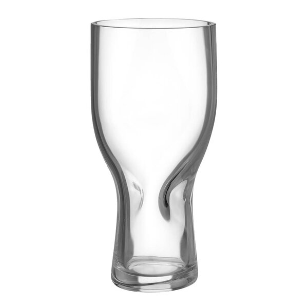 Squeeze vase 23 cm klar