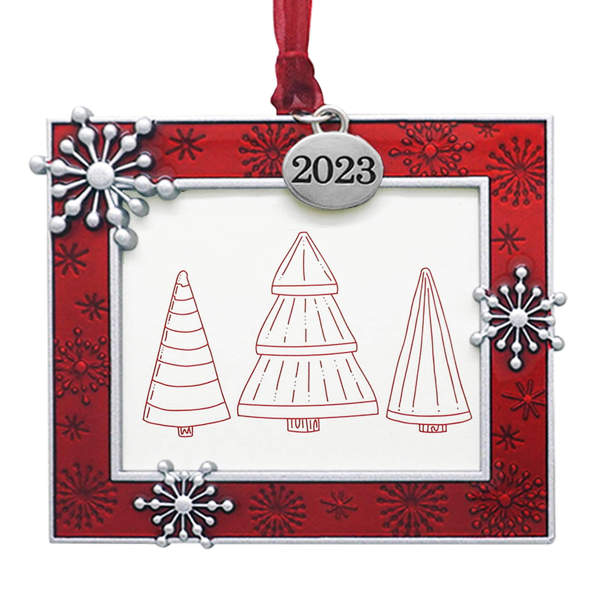 Red Snowflakes 2