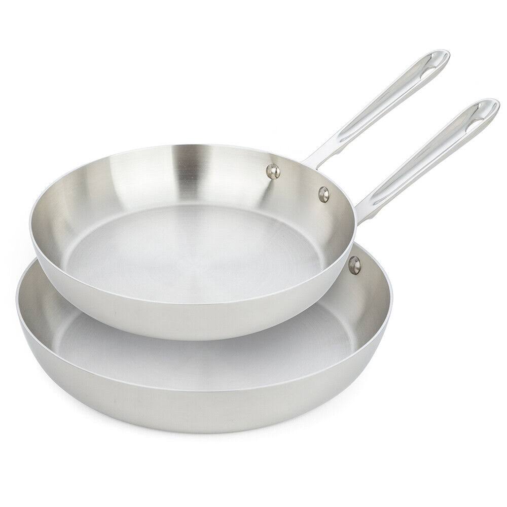 All-Clad D5 Set of 2 French Skillets 9 inch & 11 inch