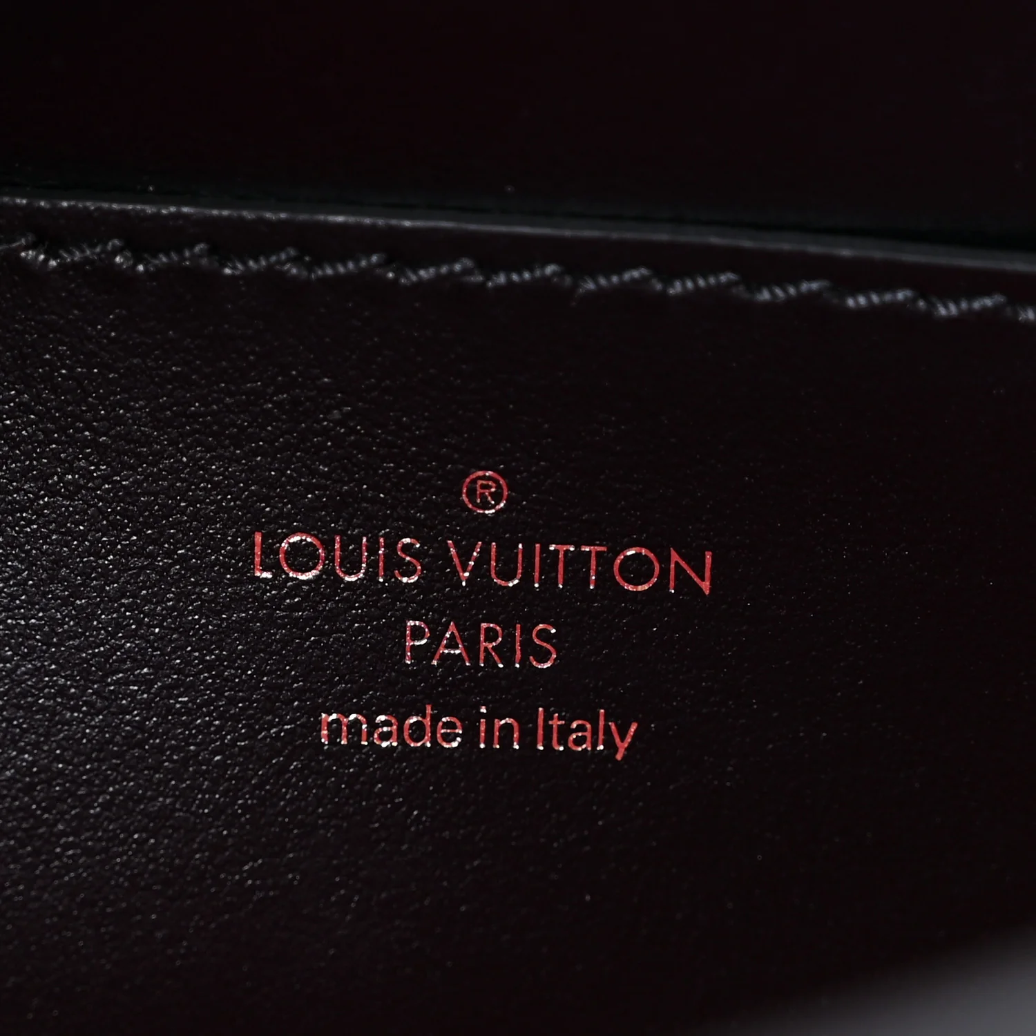 Smooth Calfskin LV Pont 9 Black