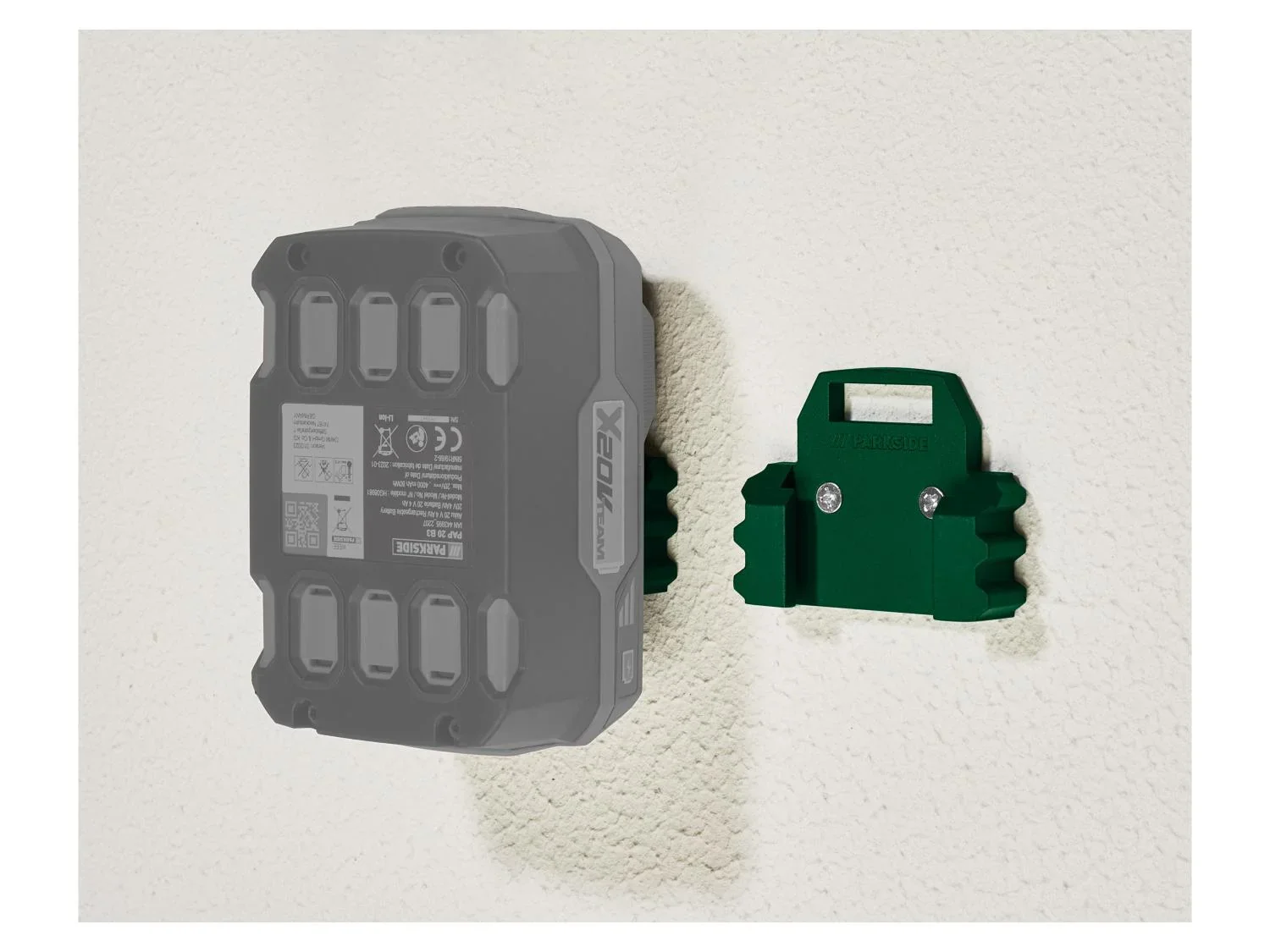 PARKSIDE Support mural pour batterie ou pour tournevis sans fil