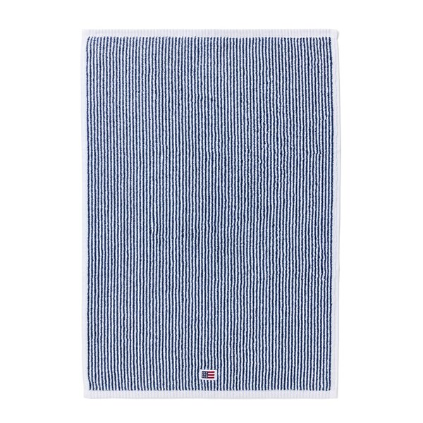 Original håndkle 70x130 cm stripet hvit/navy