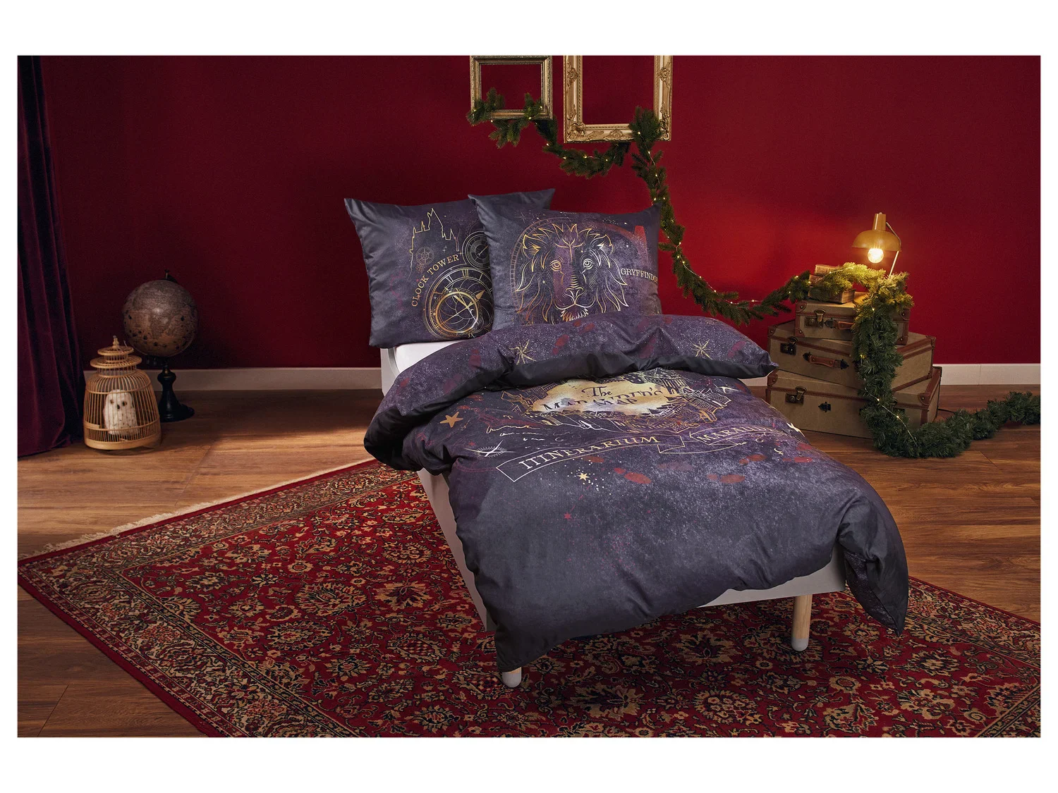 Parure de lit en microfibre Harry Potter, 140 x 200 cm