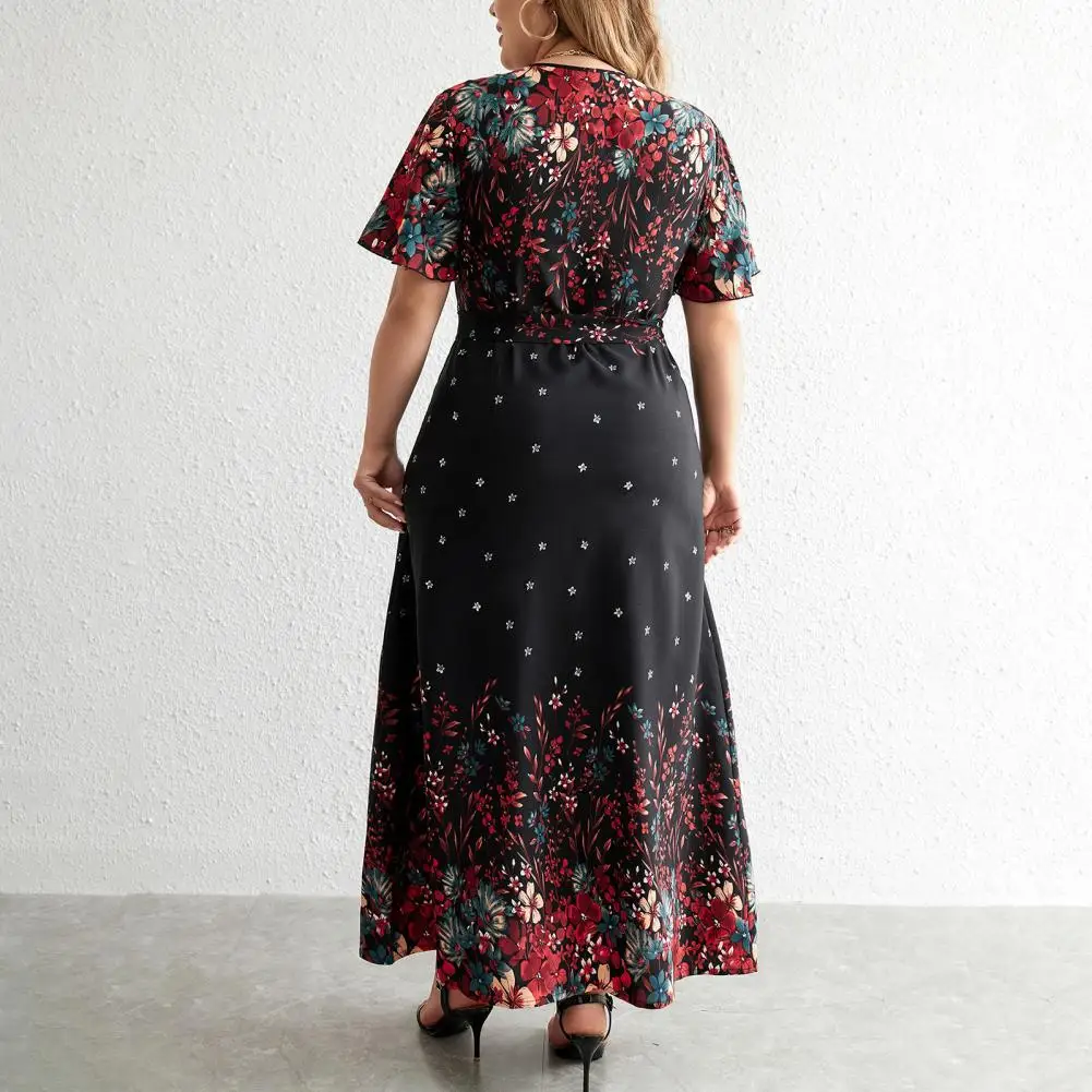 Sophie Paris I Maxi Dress à fleurs