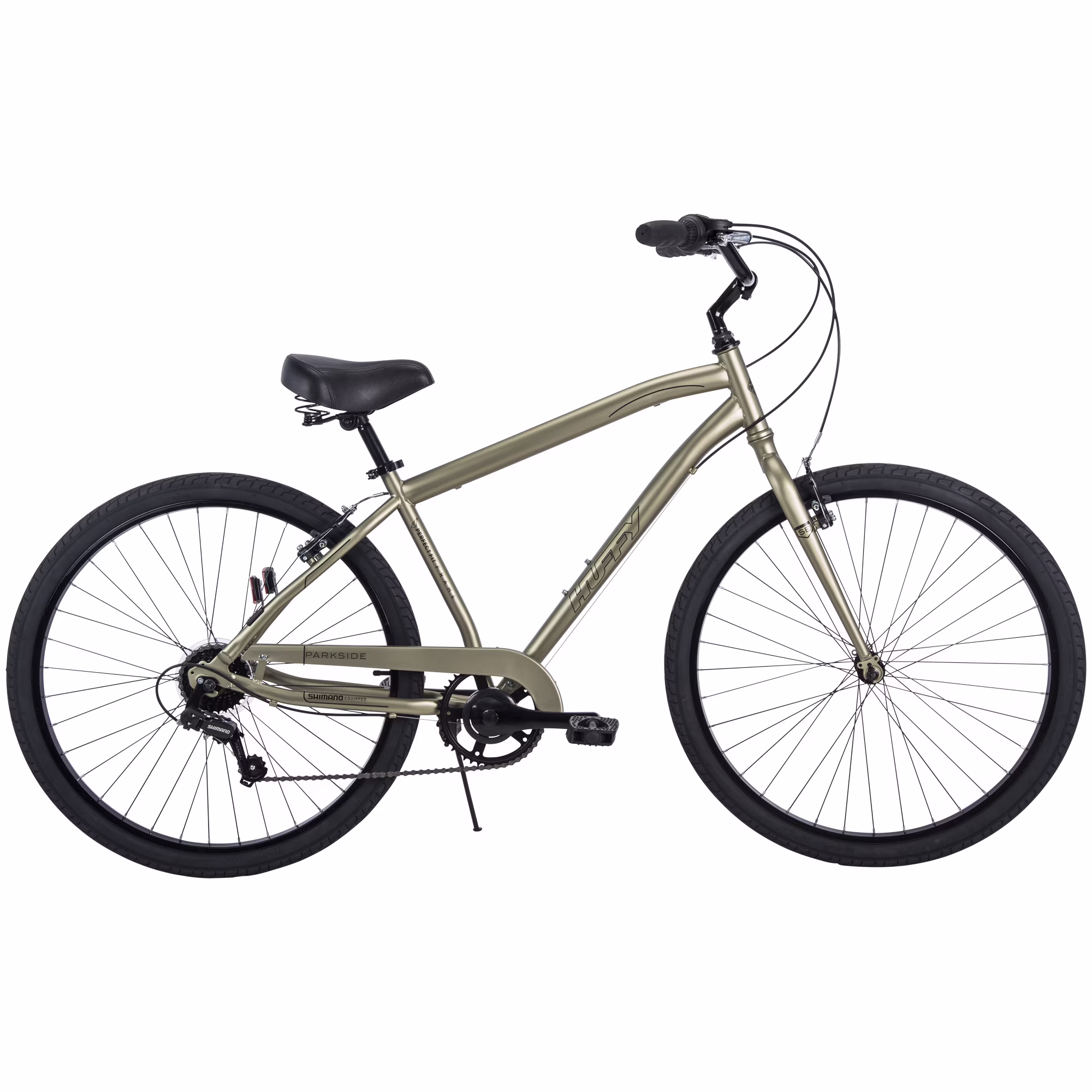 27.5" Parkside Comfort Bike, Fits Riders 5'0"+, Sage Green, Adult, Men's(Green)