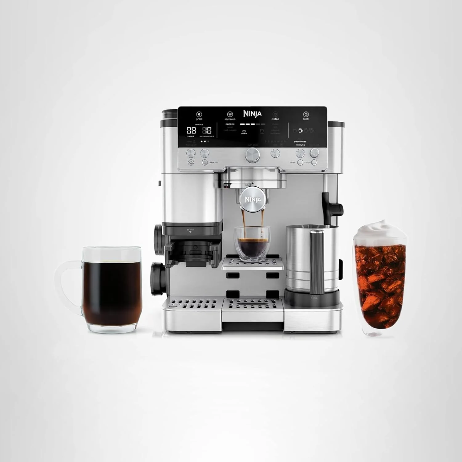 Machine à café expresso, filtre et infusion à froid Ninja Luxe Café 3 en 1 avec broyeur à café intégré