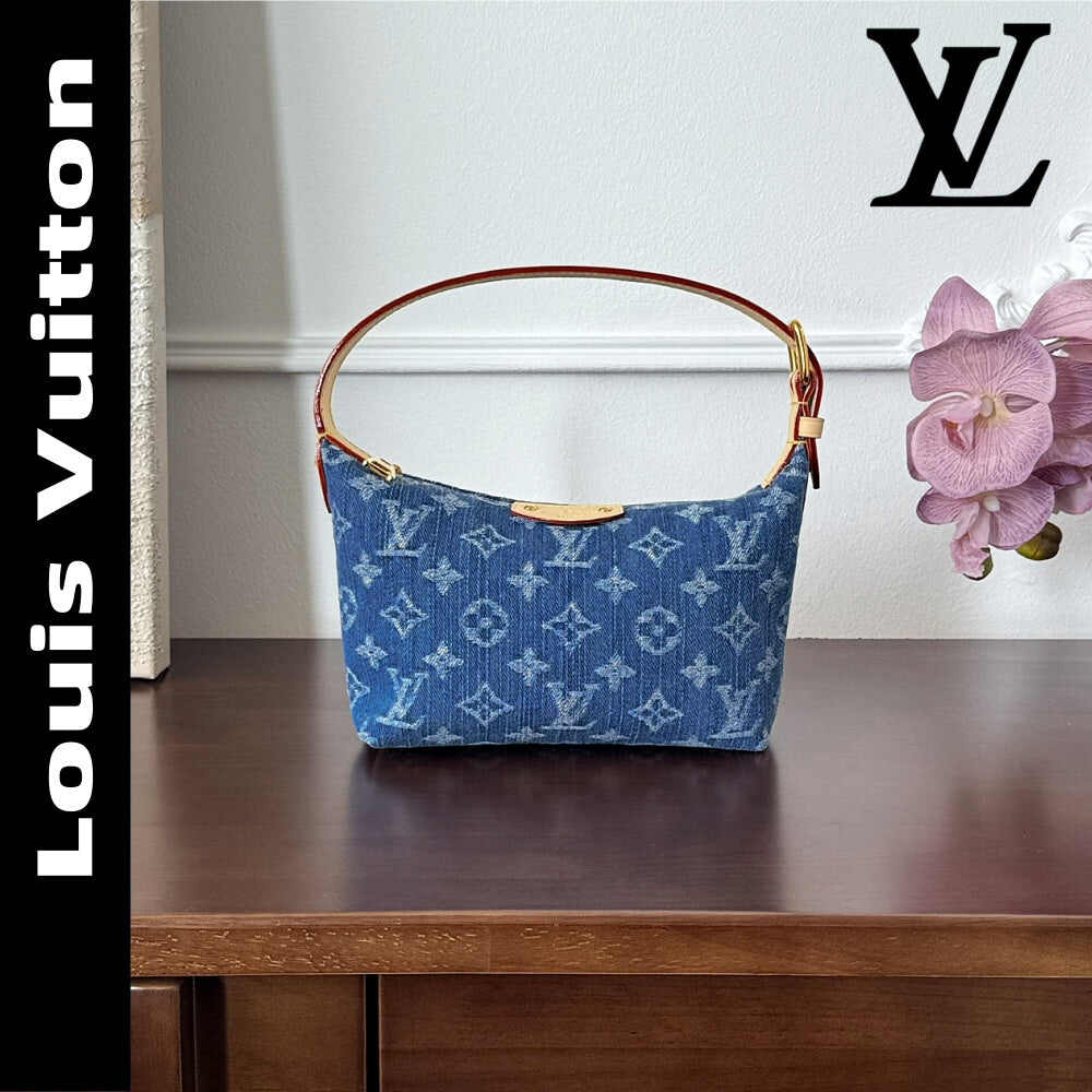 【ルイヴィトン】大人気♪  ポシェット・ヒルズ ブルーデニム