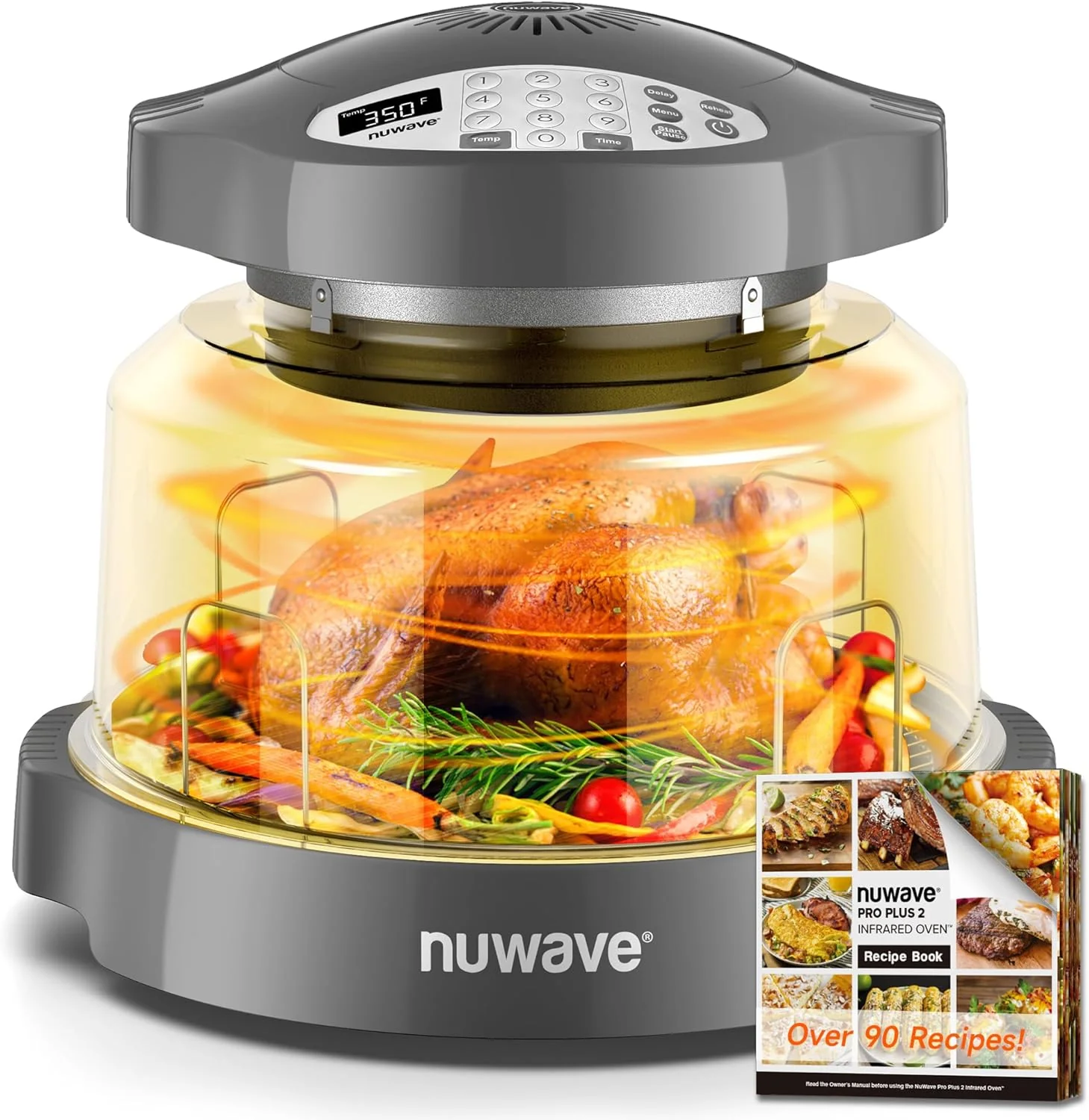 Four à air chaud Nuwave Oven Pro Plus, friteuse infrarouge de comptoir