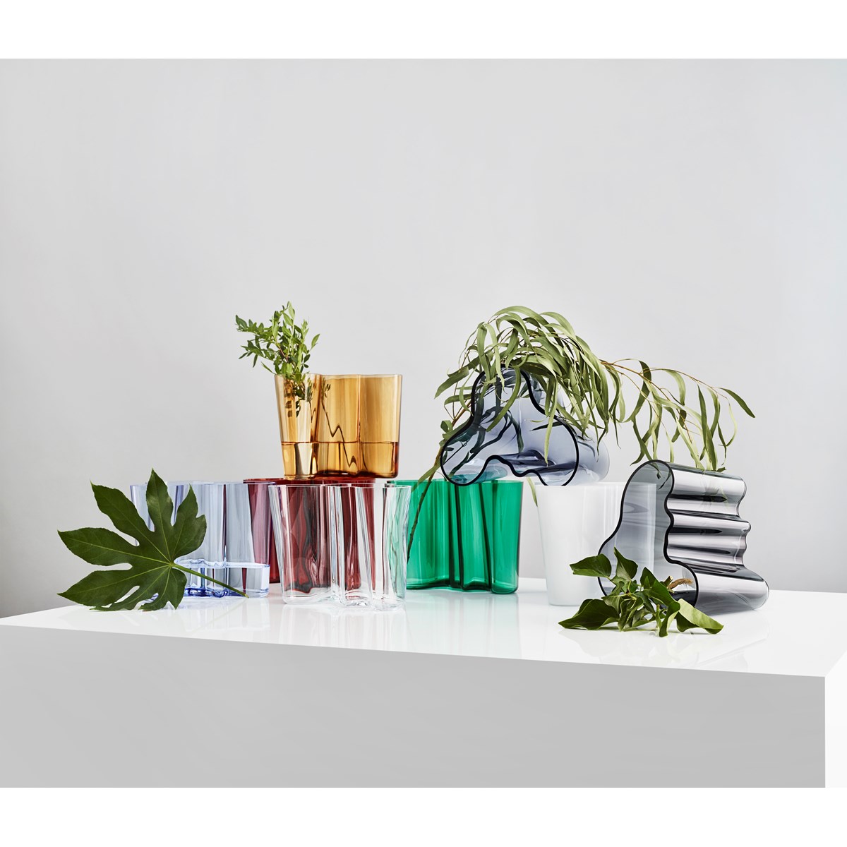 Alvar Aalto vase 12 cm hvit