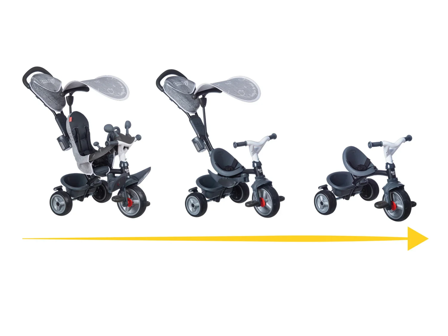 SMOBY Tricycle Baby Driver Plus