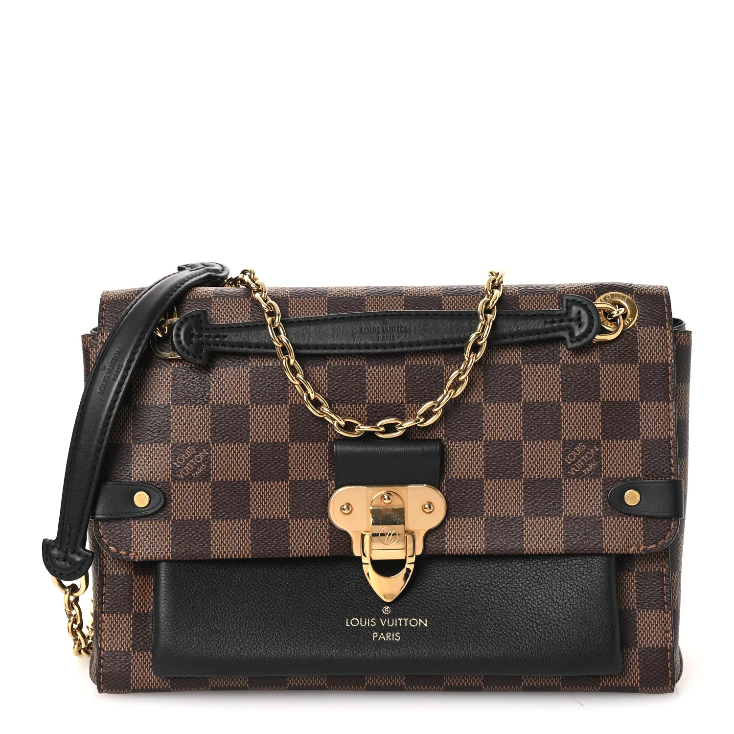 Damier Ebene Vavin PM Black