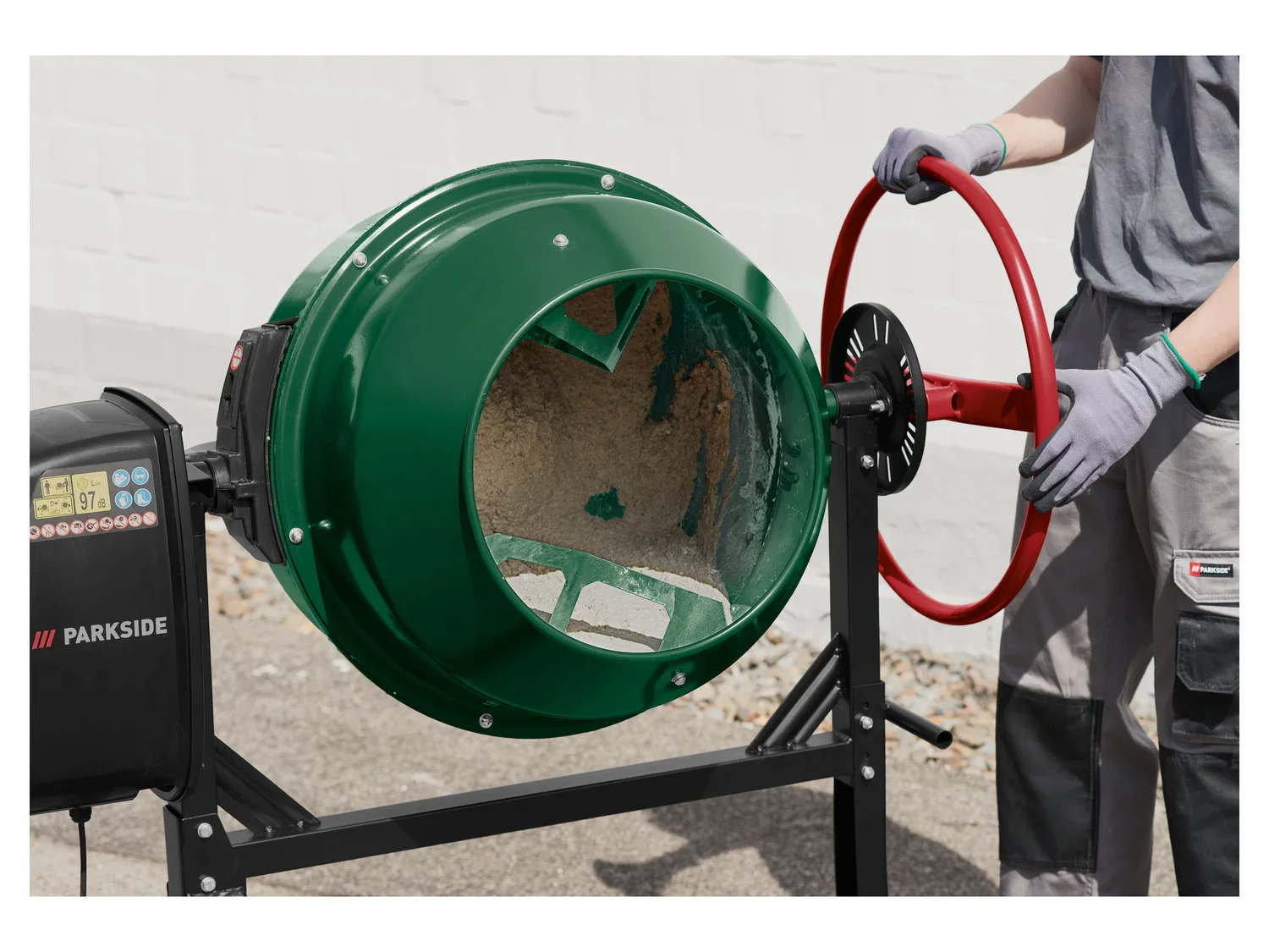 PARKSIDE Btonnire PCM 125 A1, 120 l, 550 W
