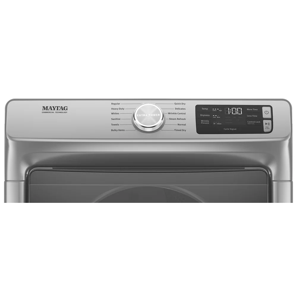 Med6630h 27" Wide 7 3 Cu Ft Energy Star Rated Electric Dryer Metallic Slate(Metallic slate) Image 2