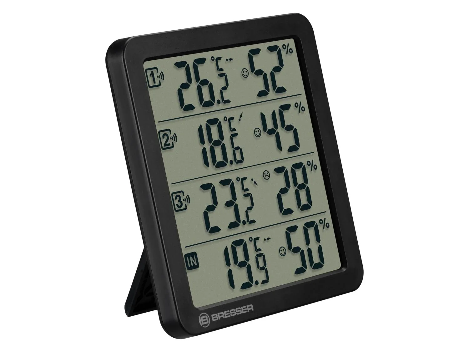 BRESSER Thermo-/ Hygromtre Quadro