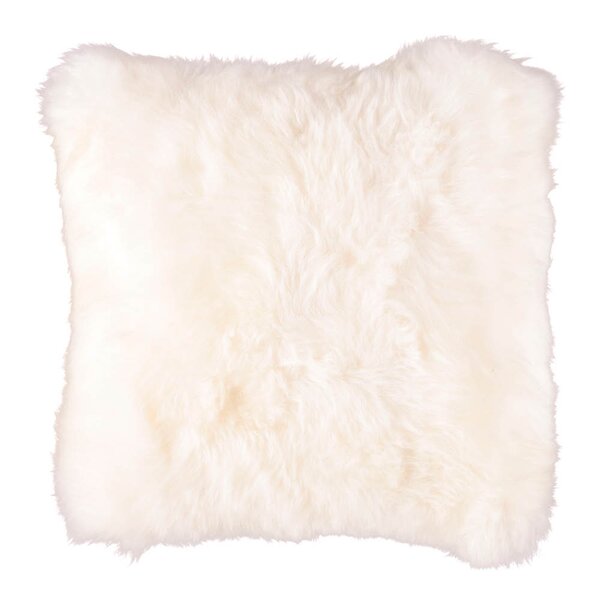Pute new zealand saueskinn 40x40 cm ivory