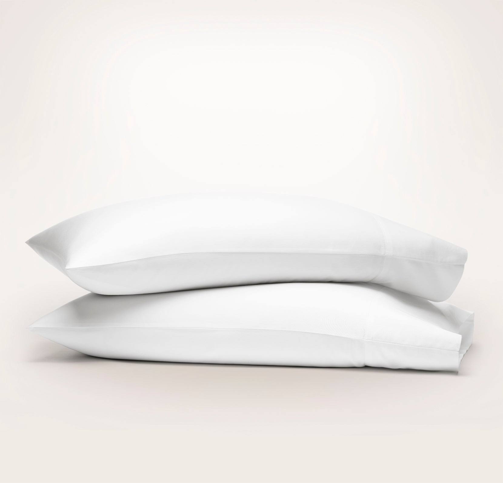 Boll & Branch Signature Hemmed Organic Pillowcase, Set of 2 - White