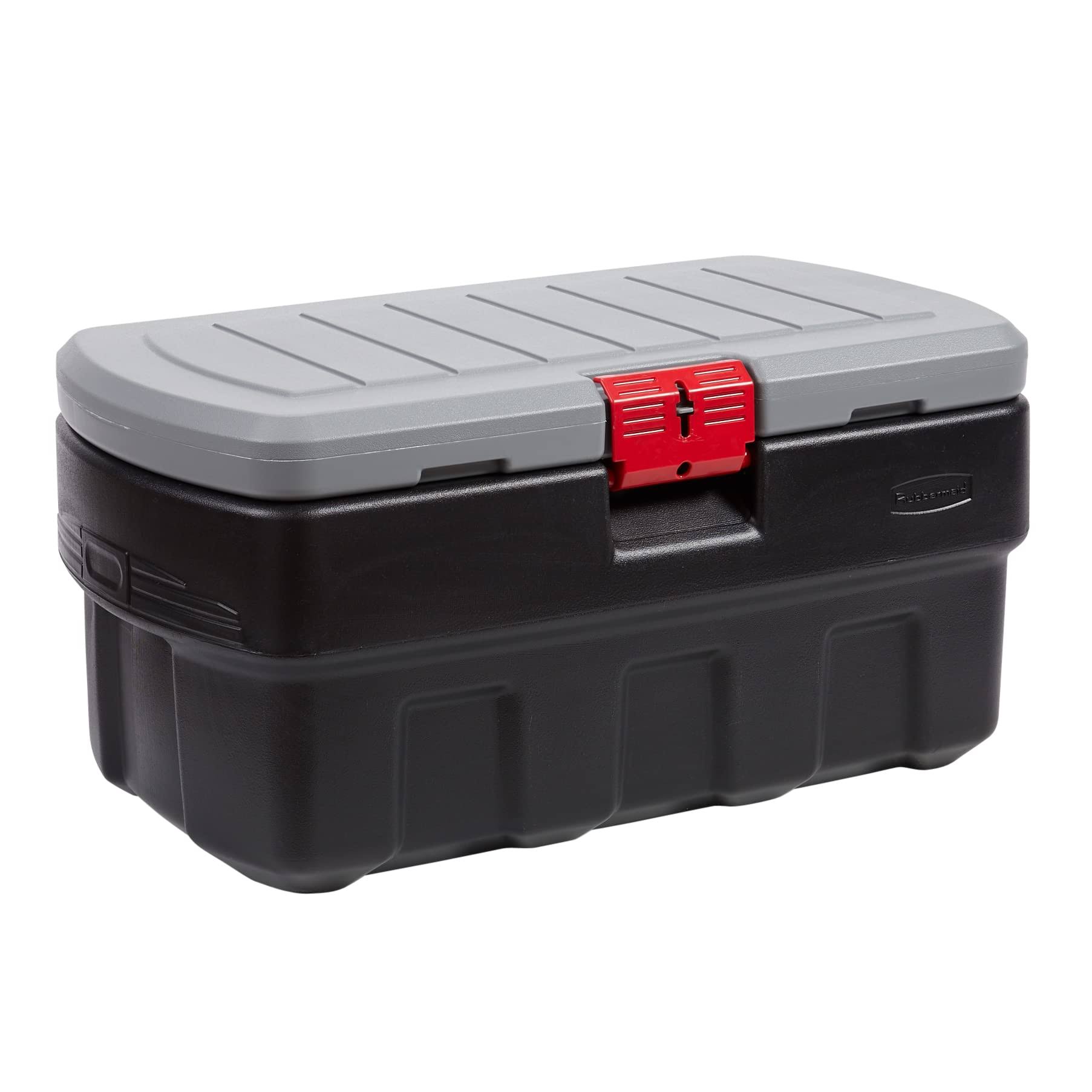 Rubbermaid ActionPacker Lockable Storage Box 35 Gallon 32-1/4 x 20 x 17-1/4
