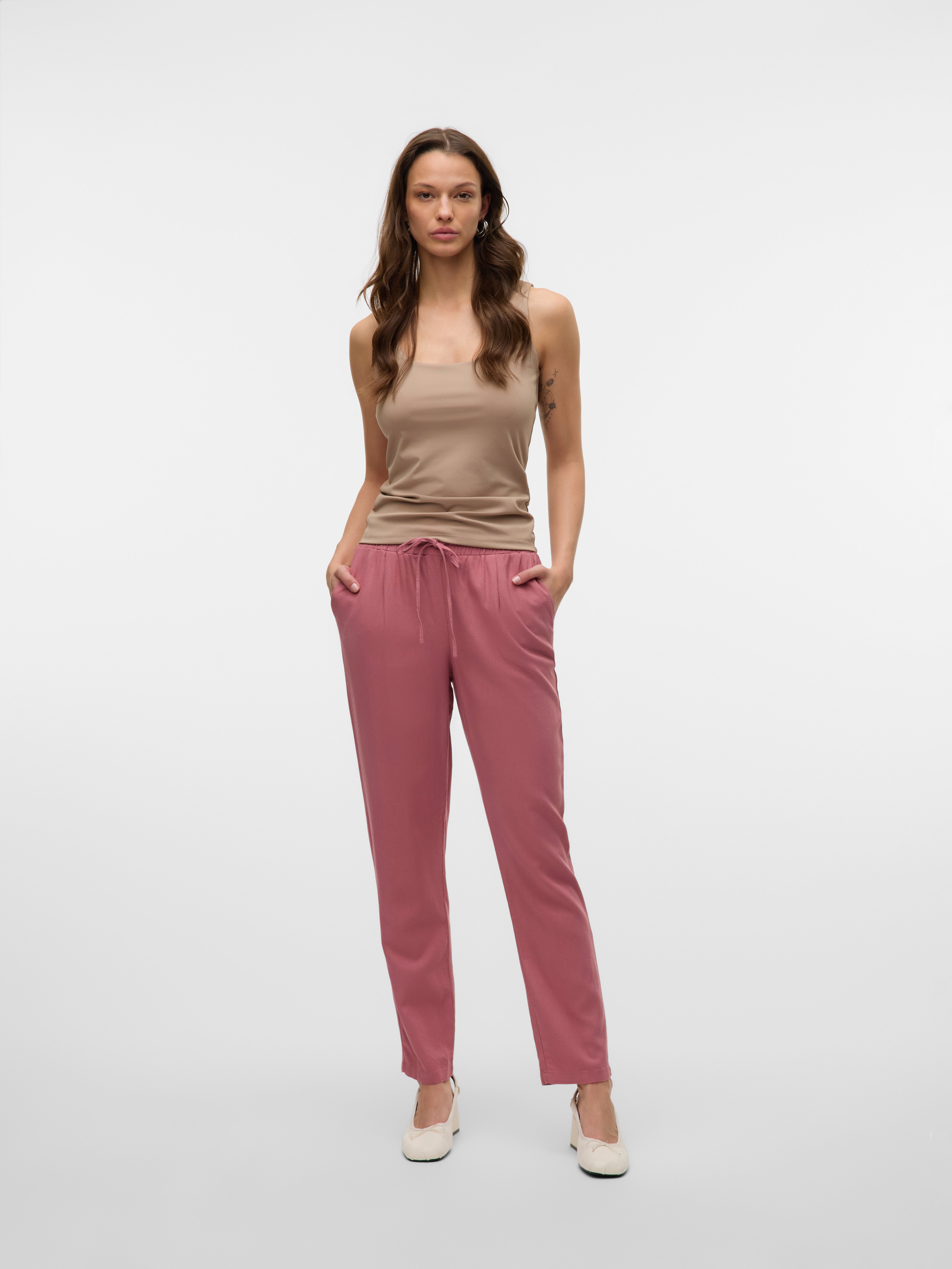 VERO MODA® VMJESMILO Mid waist Trousers
