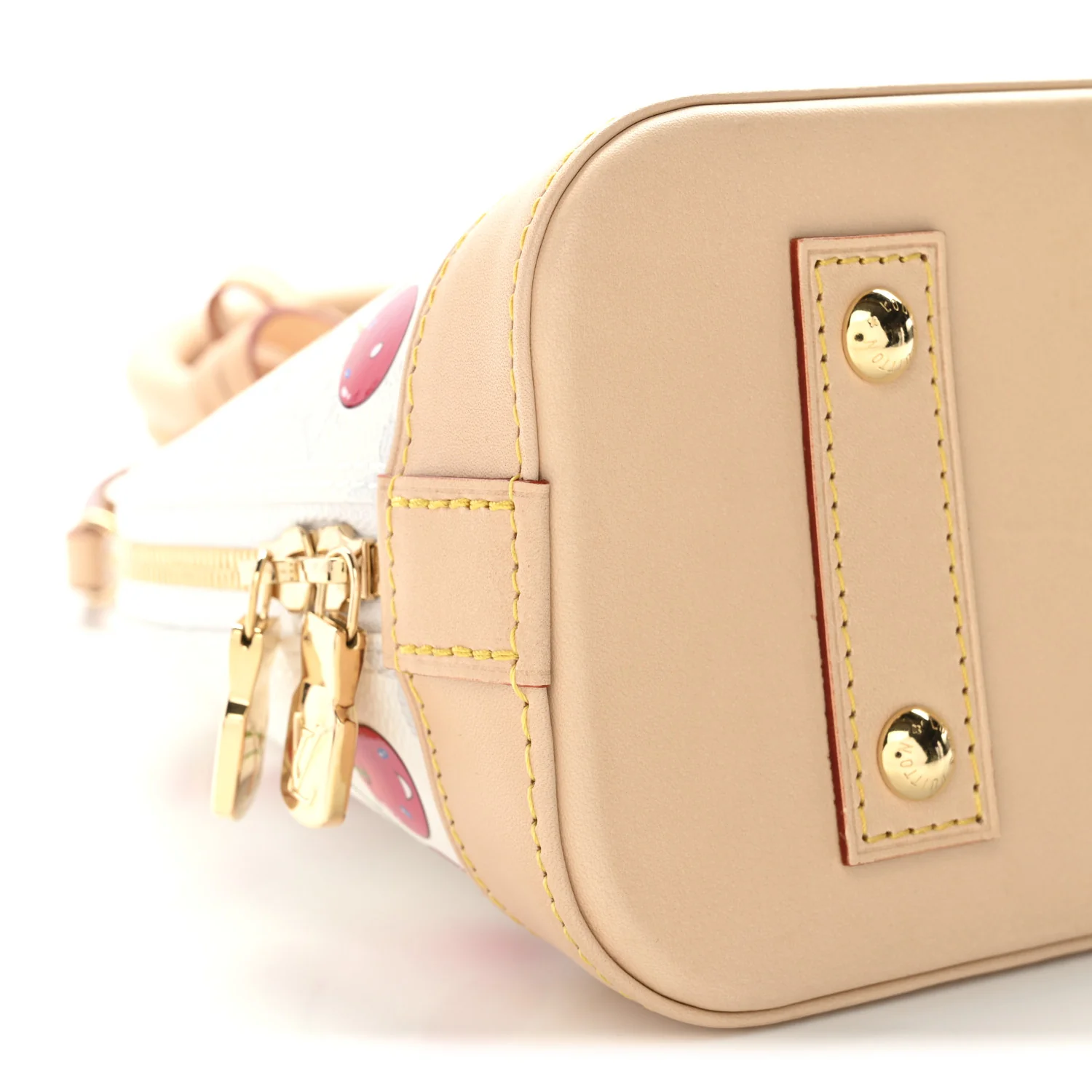 LV X TM Monogram Cerises Alma BB White