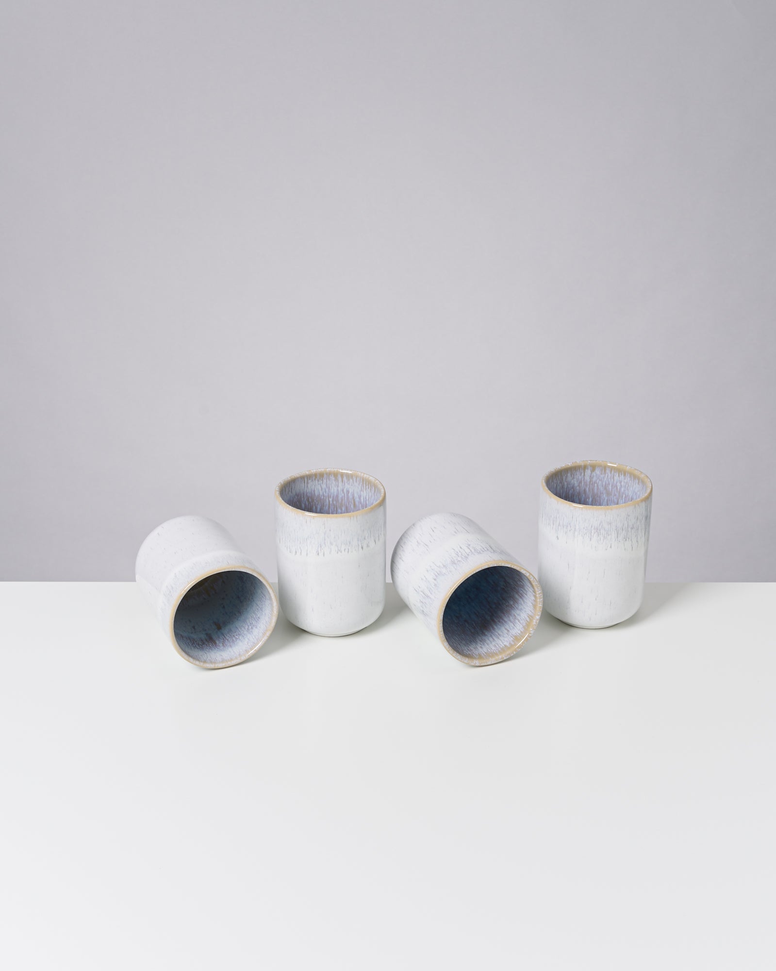 MELIDES - LARGE CUP STONEBLUE SET OF 4