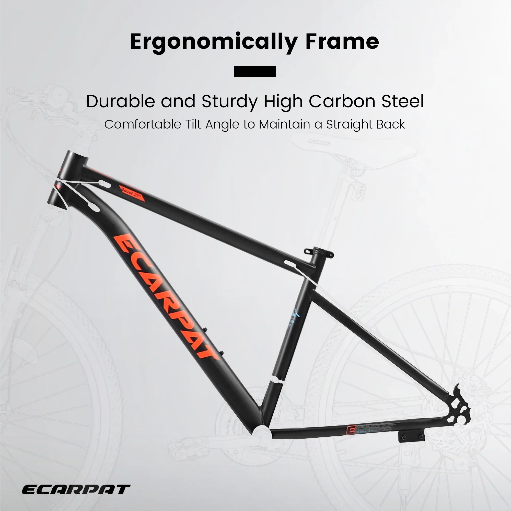 24 Inch Mountain Bike, 21-Speed Summer travel Bicycles, Students Trail Commuter City Snow Beach Mountain Bicycles