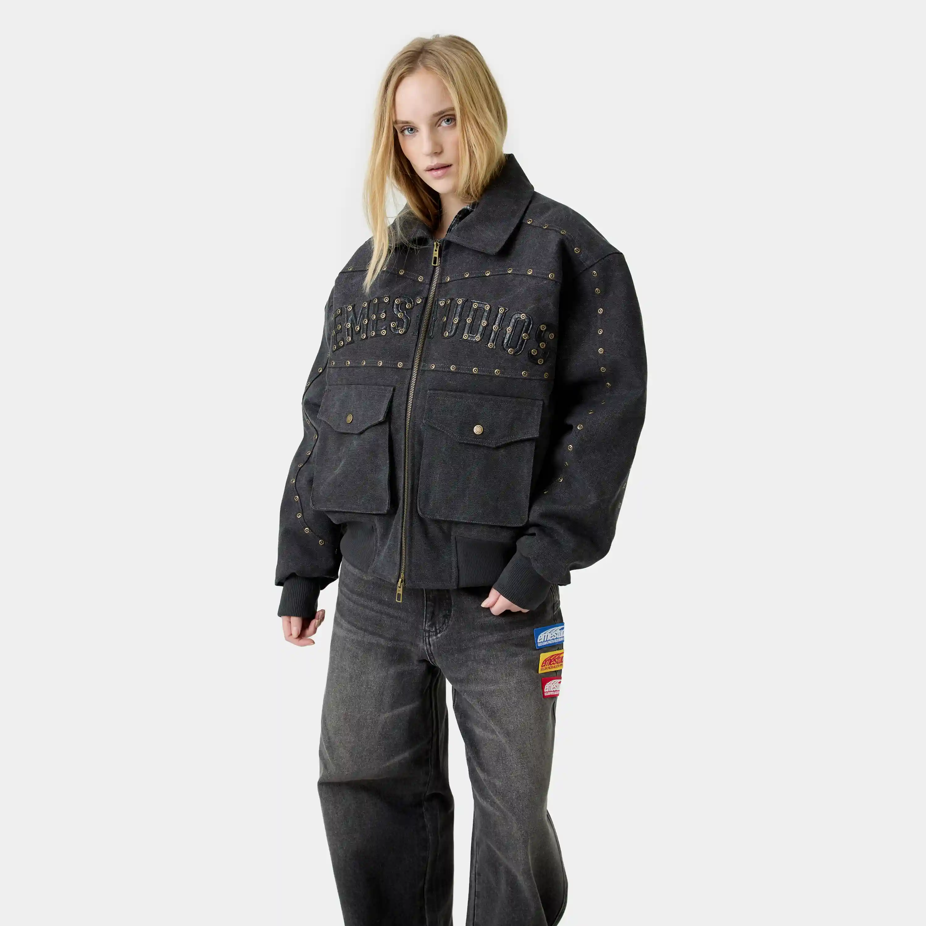 Drift Shadow Workwear Bomber Coat