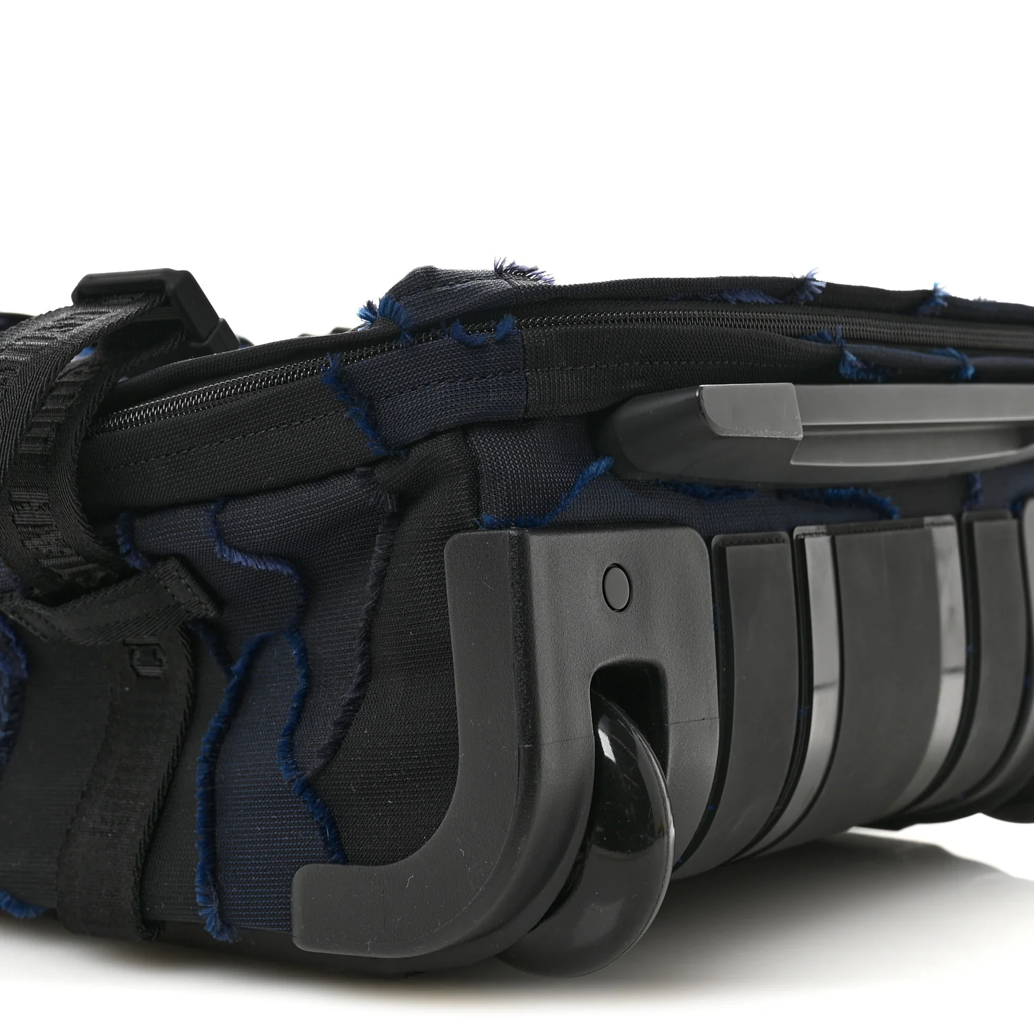Canvas Small Diortravel Suitcase Blue Multicolor