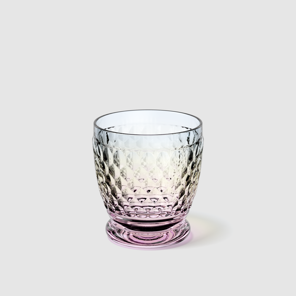 Boston Water glass - Multi-colored, 6.8 oz, crystal glass