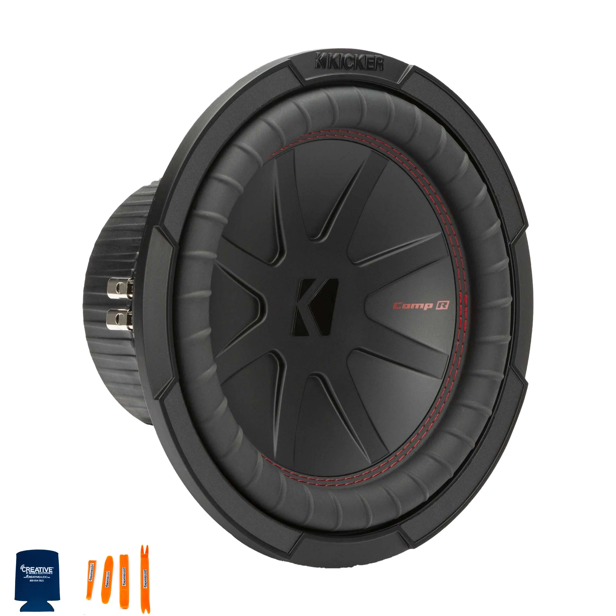 48CWR104 CompR 10" Subwoofer, DVC, 4-ohm Includes Speaker Wire - Image 2