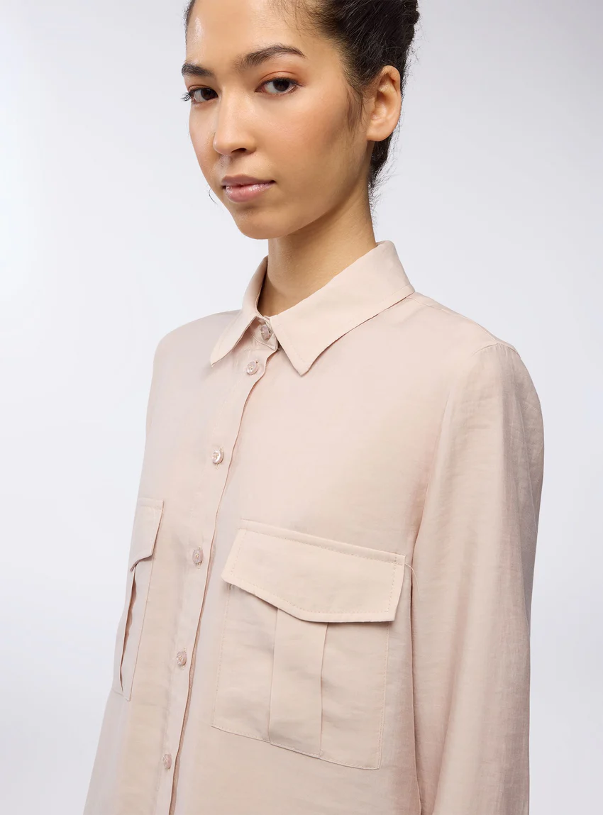 Terranova Camicia ampia con tasche applicate