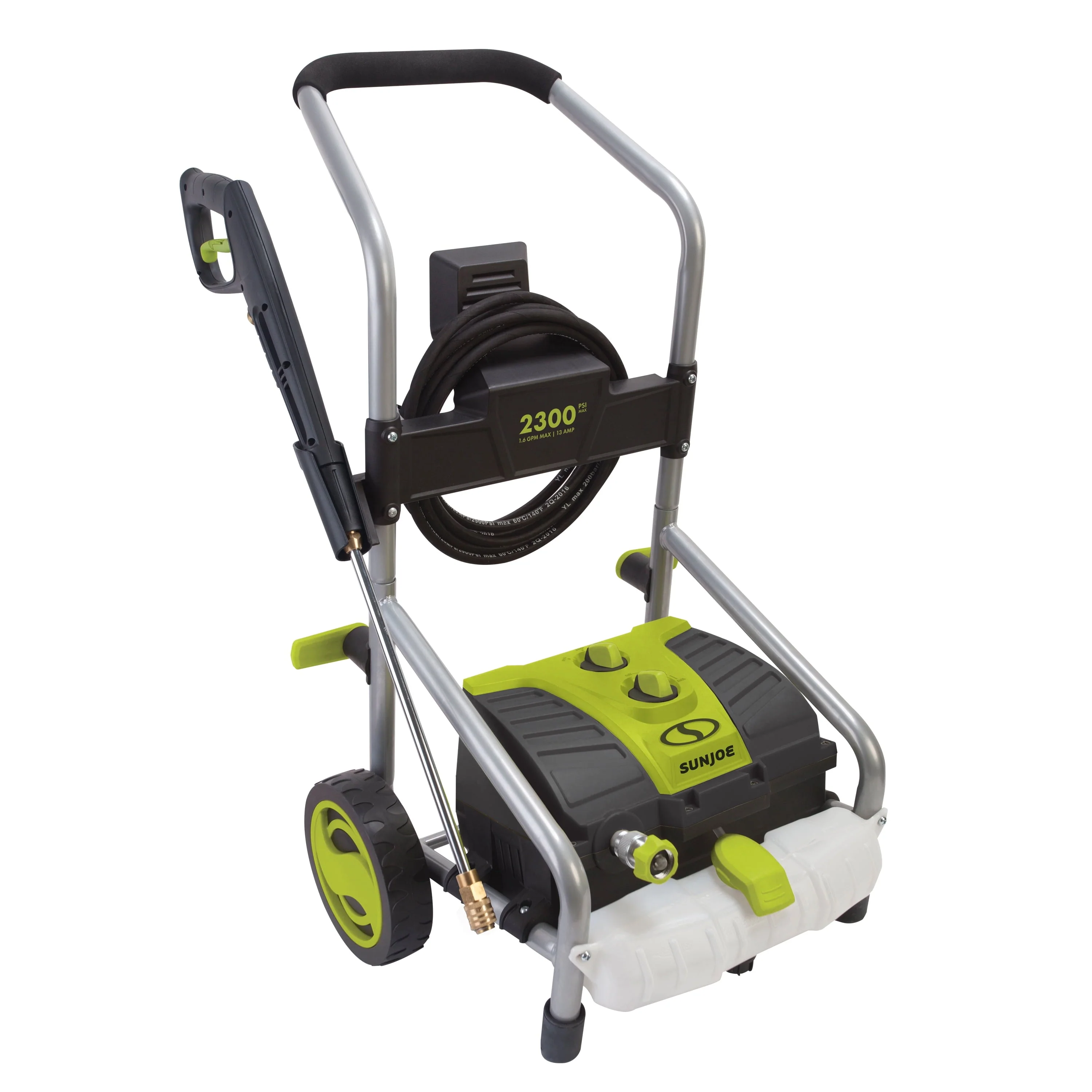 Sun Joe Electric Pressure Washer W/ Quick Connect Nozzles & Extension Wand, 13 - Amp