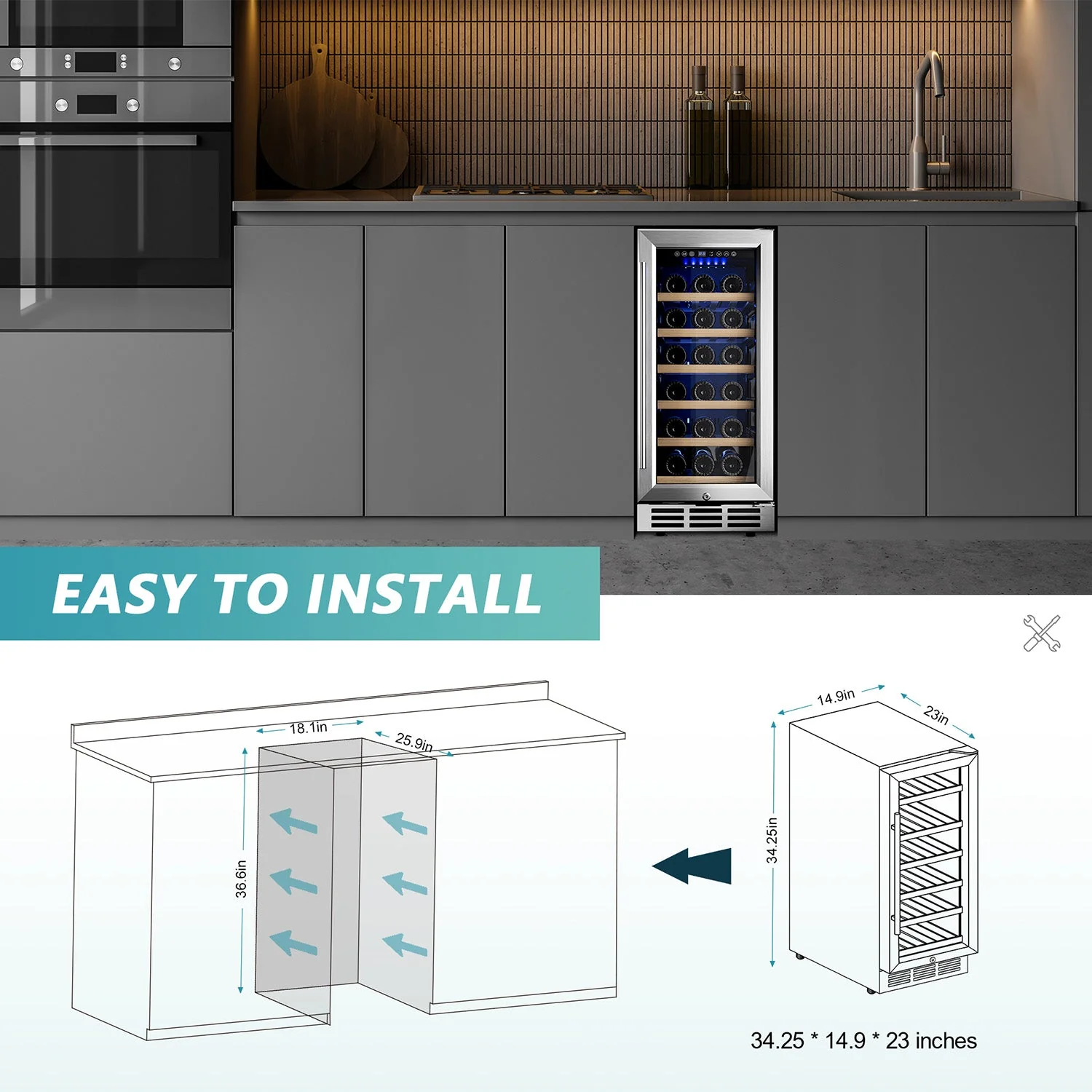 Euhomy Eden Plus Wine Cooler