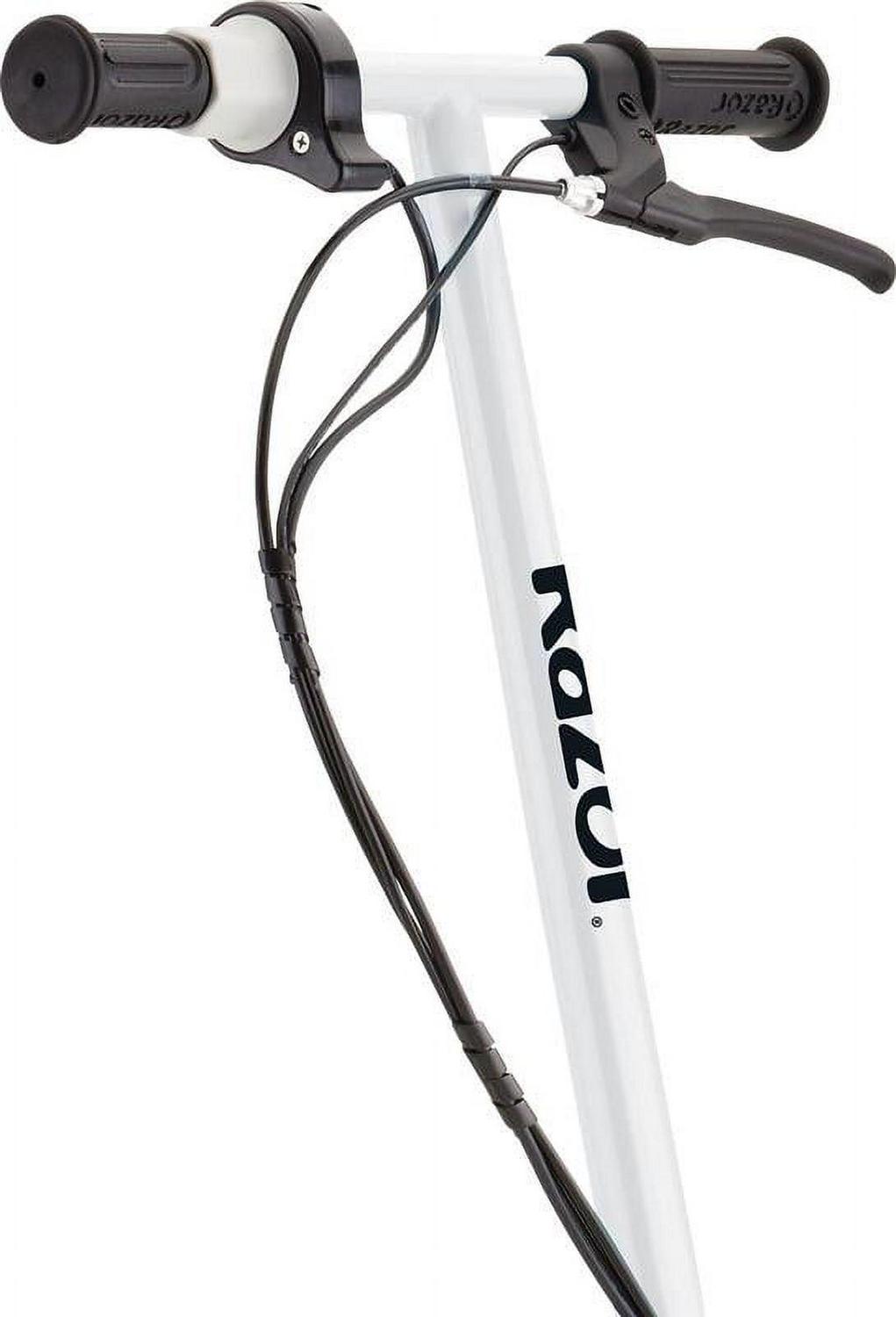 E200 Electric Scooter White/red. 200-Watt Motor. up to 12 mph. for Teen Ages 13+ - Image 8