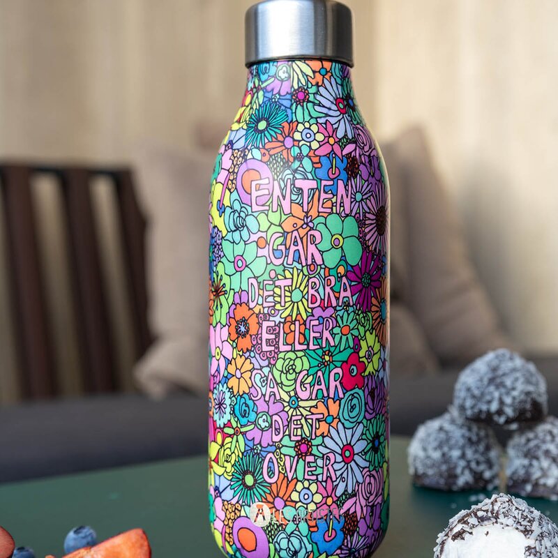Anette Moi termoflaske 0,5L blomster