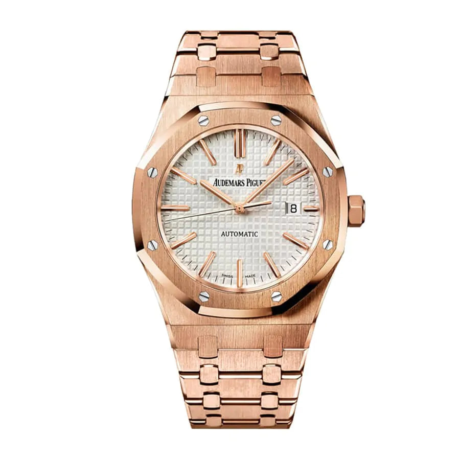 [Super Clone]Audemars Piguet Royal Oak 41MM Rose Gold 3120 Wrist Watch