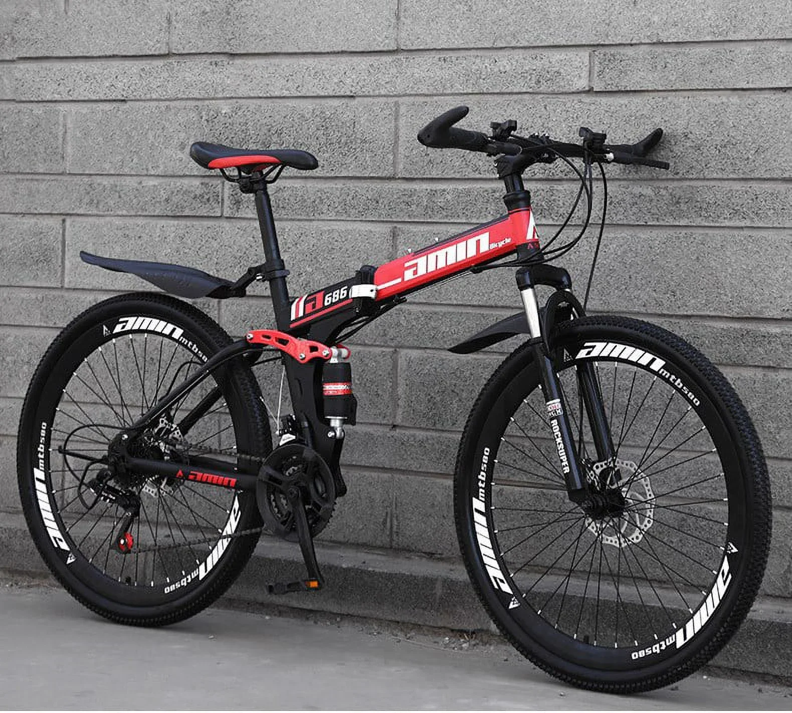 Mad Hornets Amin Men Women 26-Inch Mountain Bikes