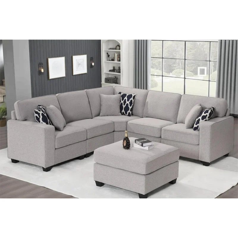 Versatile Reversible Sectional Sofa with Flexible Configuration