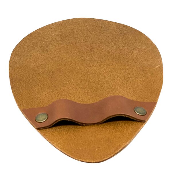Østershanske i skinn 22 cm cognac