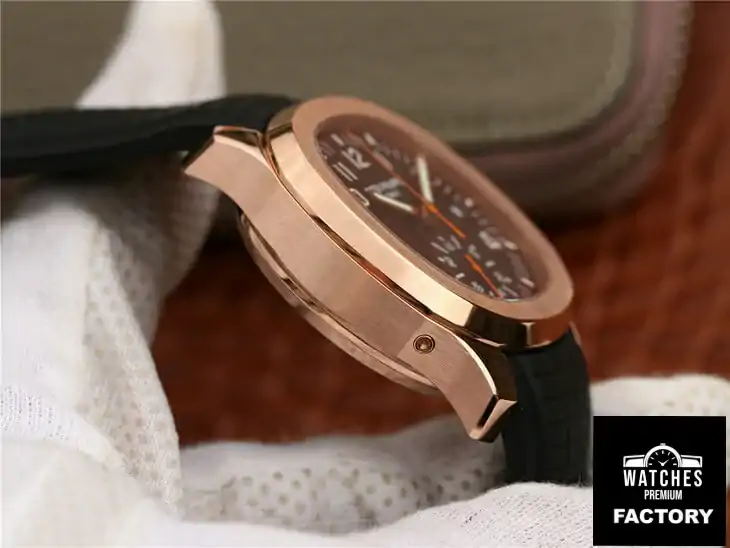 Patek Philippe Aquanaut 5968A-001 Black Rubber Strap