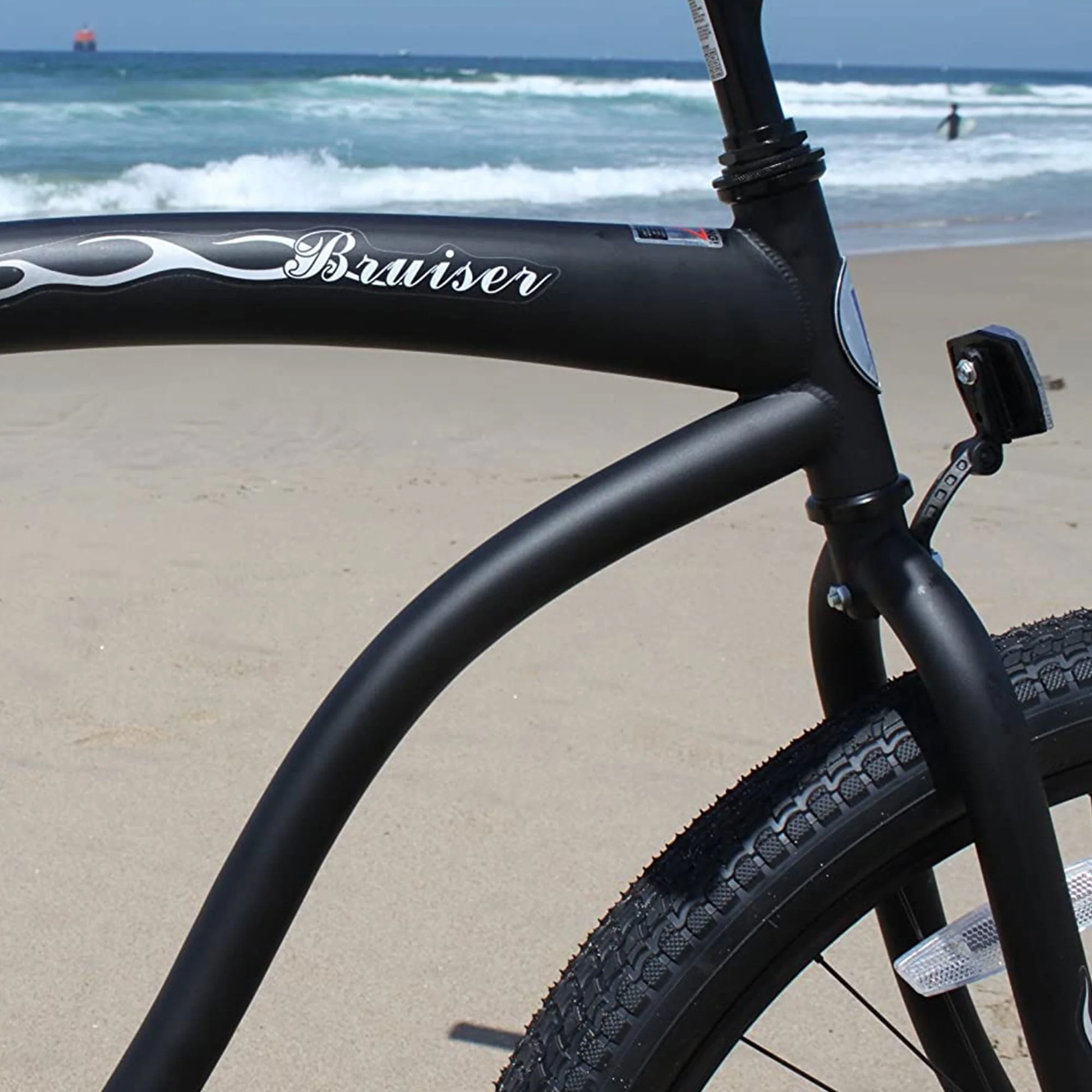 Firmstrong Bruiser Single Speed Men'S 26 in Beach Cruiser Bike, Black