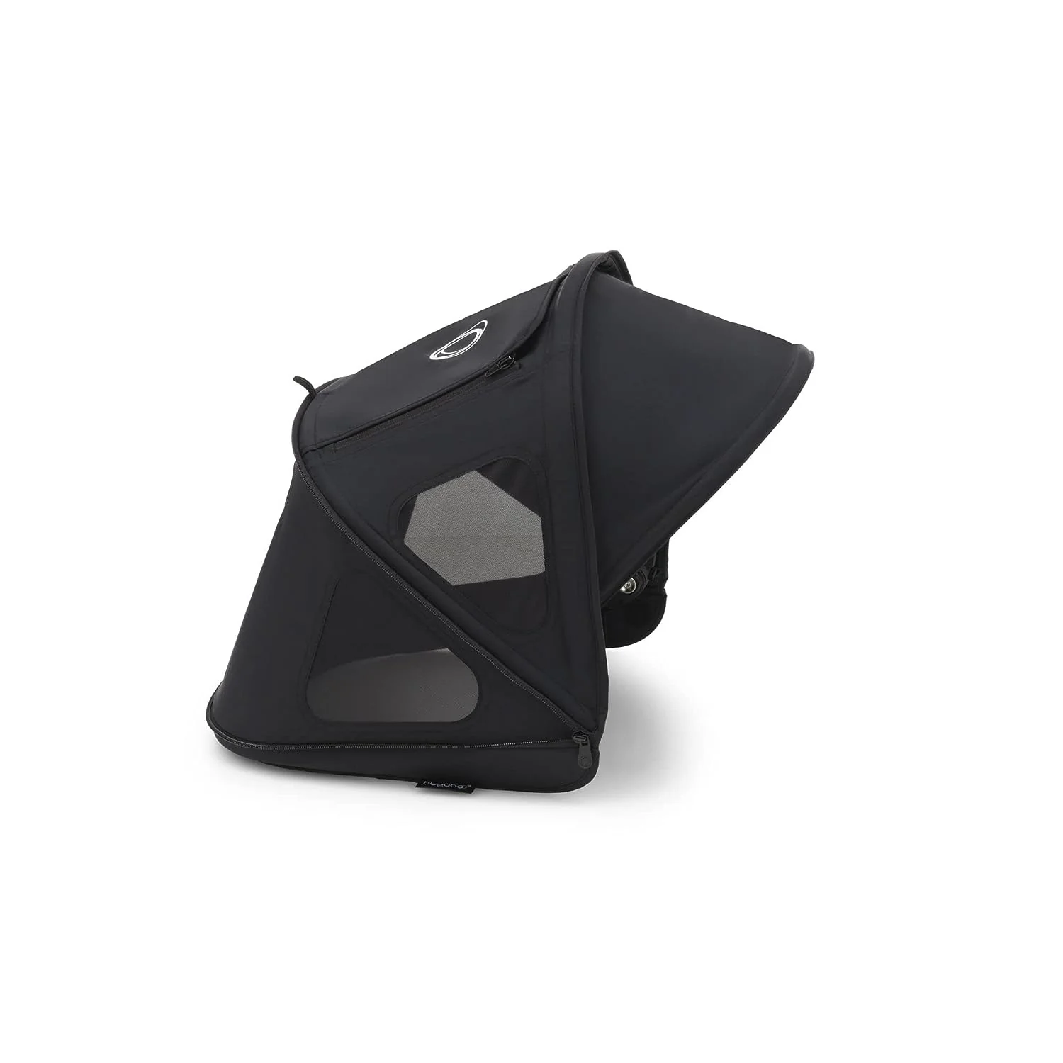 Canopy Stroller Accessory with UPF 50+ Sun Protection and Ventilation Panels, Midnight Black、